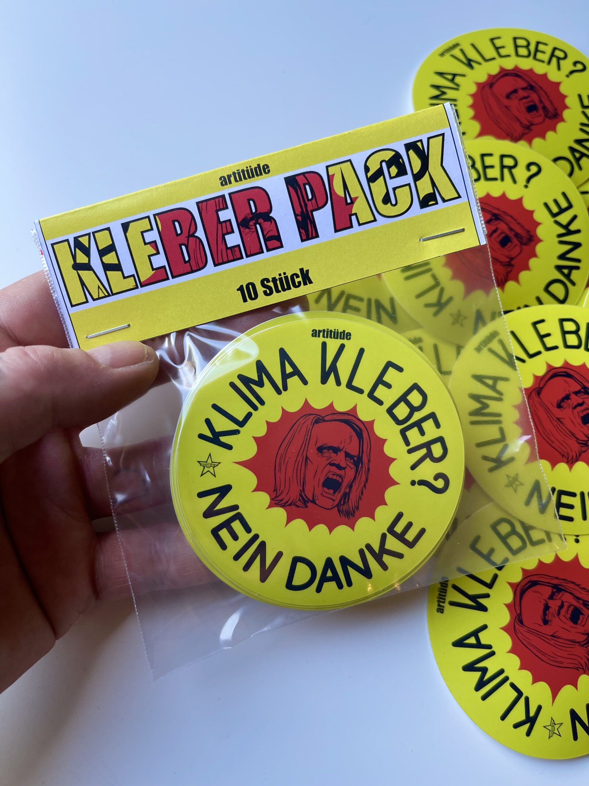 Kleber Pack Sticker